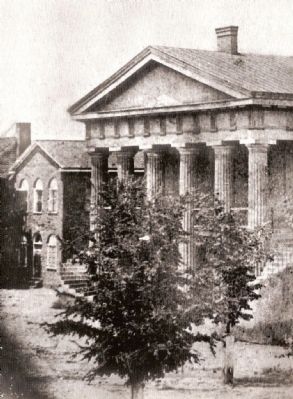 Abbeville County's Third Courthouse<br>1829-1853. Click for full size. Abbeville County's Third Courthouse<br>1829-1853 image. Click for full size.