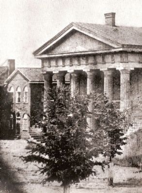 Abbeville County's Third Courthouse<br>1829-1853 image. Click for full size.