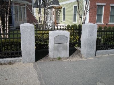 Marker on Massachusetts Ave. Click for full size. Marker on Massachusetts Ave image. Click for full size.