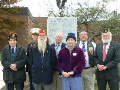 1941-2007 Red Bank Veterans Monument Marker image. Click for full size.