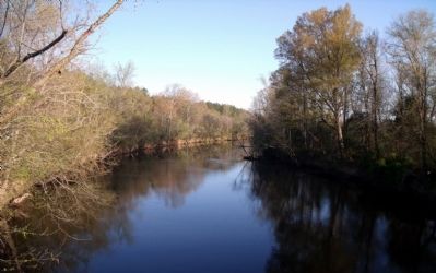 The Nottoway River (one mile southwest) image. Click for full size.