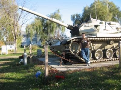 M-60A1 Patton Tank and Marker. Click for full size. M-60A1 Patton Tank and Marker image. Click for full size.