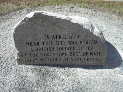 British Soldier Marker image. Click for full size.