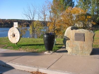 Thompson–Boughton Mill and Polk Marker image. Click for full size.
