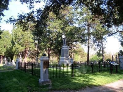 Monument to the Confederate Dead. Click for full size. Monument to the Confederate Dead image. Click for full size.