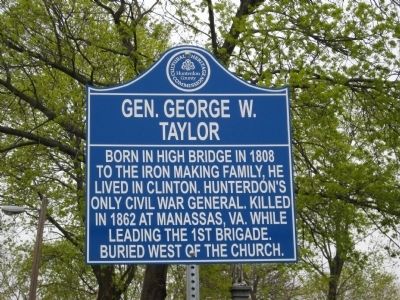 Gen. George W. Taylor Marker. Click for full size. Gen. George W. Taylor Marker image. Click for full size.
