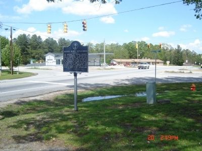 Buford's Bloody Battleground Marker. Click for full size. Buford's Bloody Battleground Marker image. Click for full size.