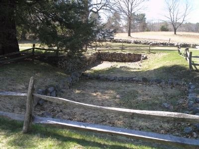 Foundations of Ephraim & Willard Buttrick Houses image. Click for full size.