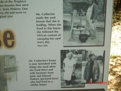 Ms. Catherine's House Information Sign image. Click for full size.