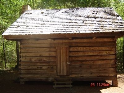 Hewn-Timber Cabin image. Click for full size.