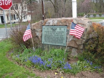 Bernards Township WWI & WWII Memorial Marker. Click for full size. Bernards Township WWI & WWII Memorial Marker image. Click for full size.