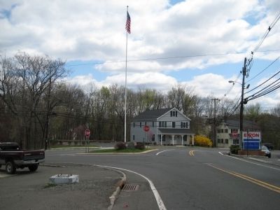 Bernards Township WWI & WWII Memorial Marker. Click for full size. Bernards Township WWI & WWII Memorial Marker image. Click for full size.