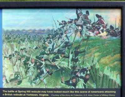 The Battle of Savannah upper right picture image. Click for full size.