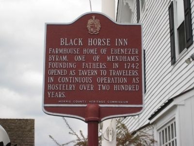 Black Horse Inn Marker image. Click for full size.