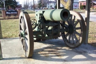 World War I German Krupp Artillery Piece image. Click for full size.