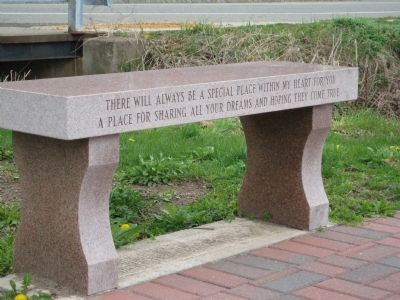 Morris Township 9-11 Memorial Bench image. Click for full size.