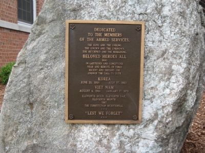 Morris Township Veterans Monument Marker. Click for full size. Morris Township Veterans Monument Marker image. Click for full size.
