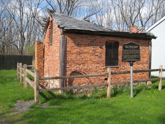 Lord Stirling Manor - Easterly Brick Outbuilding image. Click for full size.