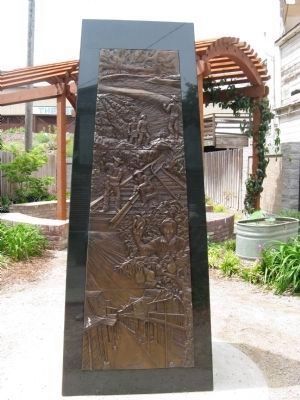 Locke Memorial Park Marker. Click for full size. Locke Memorial Park Marker image. Click for full size.