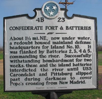 Confederate Forts & Batteries Marker. Click for full size. Confederate Forts & Batteries Marker image. Click for full size.