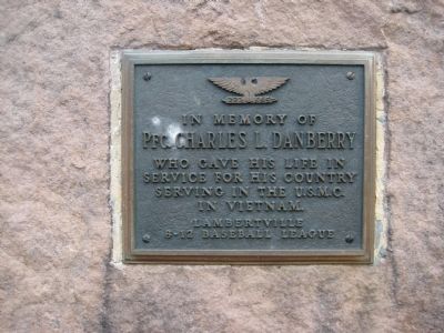 PFC. Charles L. Danberry Marker. Click for full size. PFC. Charles L. Danberry Marker image. Click for full size.
