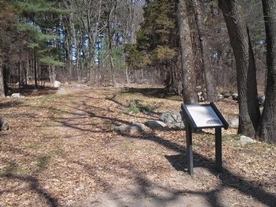 Marker in Minute Man Park image. Click for full size.
