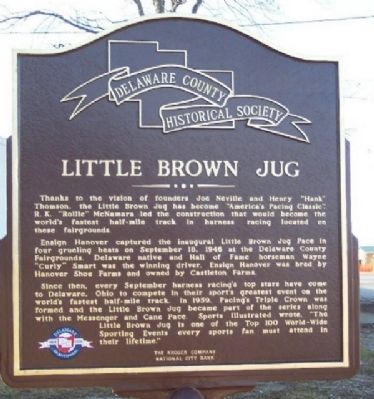 Little Brown Jug Marker (Side B) image. Click for full size.