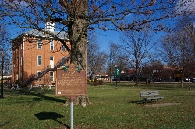 Sunbury, Ohio / Sunbury Town Hall Marker image. Click for full size.