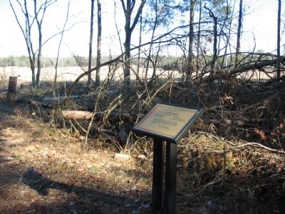 Second Brigade Marker along the Railroad Bed image. Click for full size.