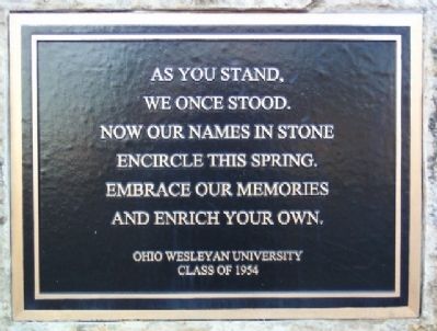 OWU Class of 1954 Quote. Click for full size. OWU Class of 1954 Quote image. Click for full size.