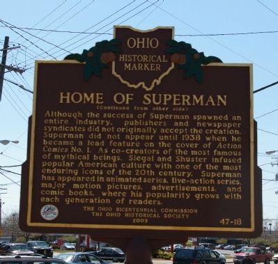Home of Superman Marker image. Click for full size.