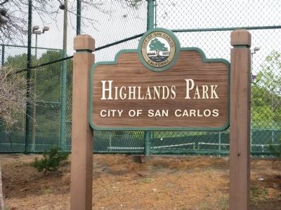 Entrance To Highlands Park. Click for full size. Entrance To Highlands Park image. Click for full size.