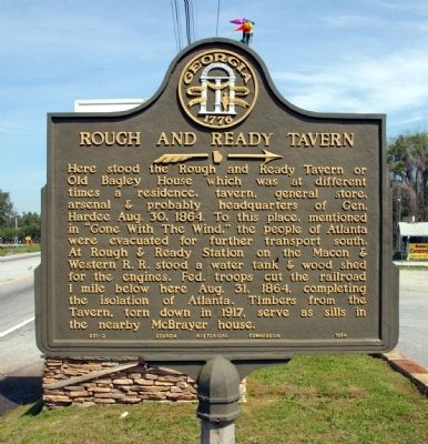 Rough and Ready Tavern Marker image. Click for full size.