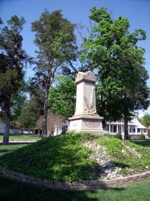 The Powhatan Troop Monument image. Click for full size.