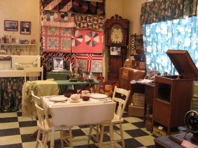 Early 20th Century Kitchen on Display. Click for full size. Early 20th Century Kitchen on Display image. Click for full size.