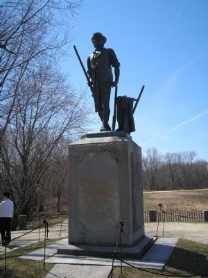 Concord Minute Man Statue image. Click for full size.