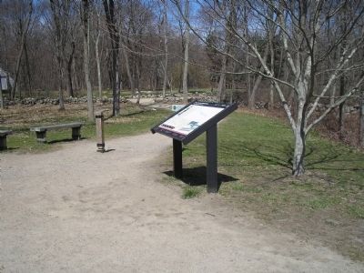 Marker in Minute Man Nat'l Hist Park. Click for full size. Marker in Minute Man Nat'l Hist Park image. Click for full size.