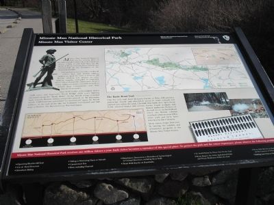 Minute Man Visitor Center Marker. Click for full size. Minute Man Visitor Center Marker image. Click for full size.