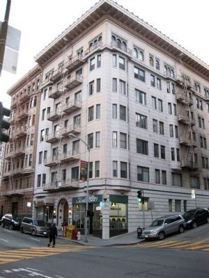 608 Bush Street - Site of Robert Louis Stevenson's 4 Month Stay in San Francisco. Click for full size. 608 Bush Street - Site of Robert Louis Stevenson's 4 Month Stay in San Francisco image. Click for full size.