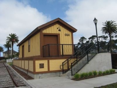 Old Colma Railroad Freight Depot image. Click for full size.