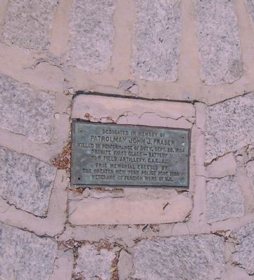 John J Fraser Marker. Click for full size. John J Fraser Marker image. Click for full size.