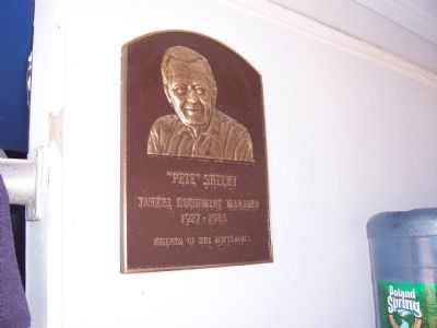 "Pete" Sheehy Marker image. Click for full size.