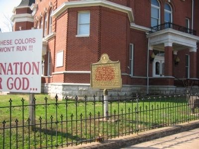 Fulton County Marker. Click for full size. Fulton County Marker image. Click for full size.