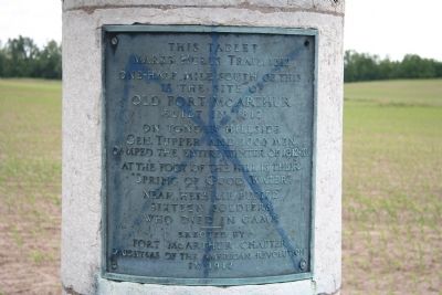 This Tablet Marks Hull�s Trail; 1812 Marker image. Click for full size.