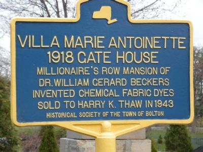 Villa Marie Antoinette Marker image. Click for full size.