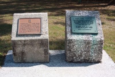 Horton House Markers. Click for full size. Horton House Markers image. Click for full size.