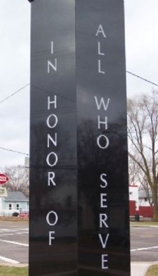 Tipp City Veterans Memorial image. Click for full size.