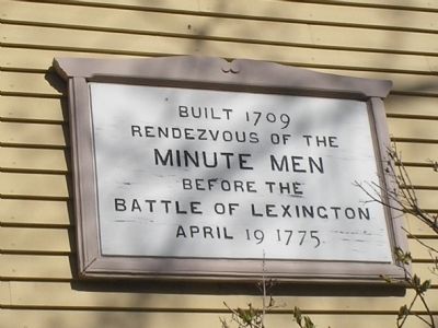 Rendezvous of the Minute Men Marker image. Click for full size.