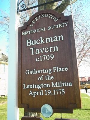 Buckman Tavern image. Click for full size.