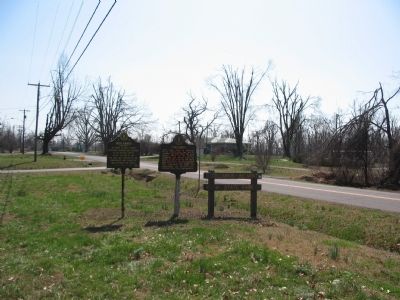 Markers in the Center of Columbus. Click for full size. Markers in the Center of Columbus image. Click for full size.